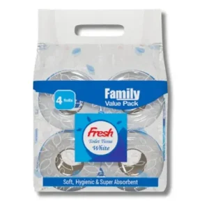 Fresh Toilet Tissue 4 Rolls
